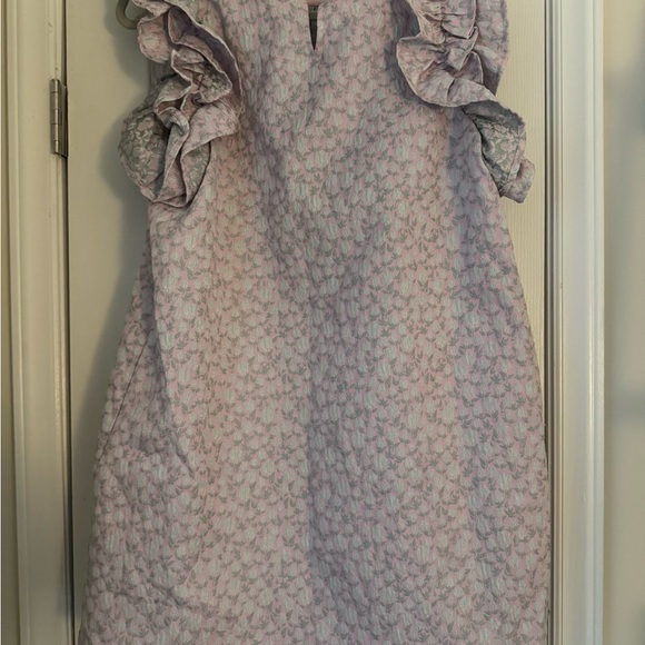 Entro Floral Ruffle Dress - Picture 2 of 4